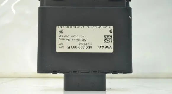Audi Q5 SQ5 Voltage converter/converter module 8K0959663B 111004109 8K0959663