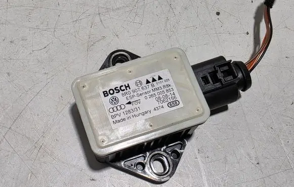 Audi A4 S4 B8 8K ESP acceleration yaw rate sensor 8R0907637B 0265005853