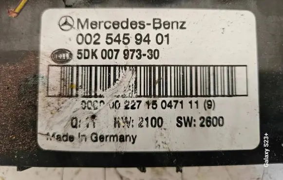Mercedes-Benz C W203 Fuse box set 0025459401 5DK00797330
