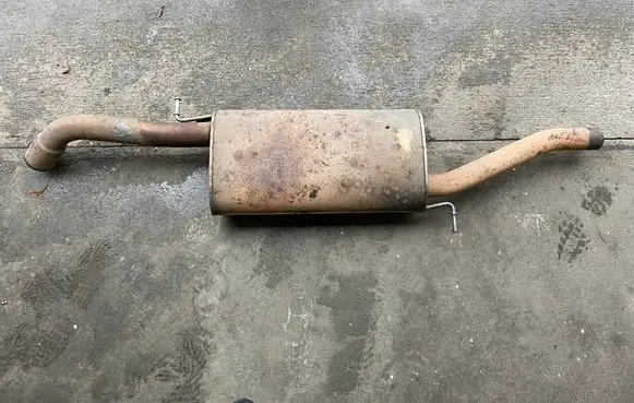Man TGE 1gen Muffler/silencer 2N0253211C