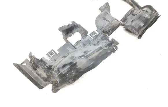 Intercooler air guide/duct channel