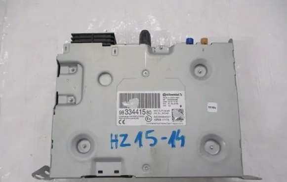 Citroen C5 Aircross Radio/CD/DVD/GPS head unit 9833441580