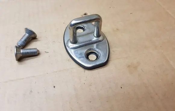 Volkswagen Golf VII Rear door lock loop/hook striker 3C0837033C