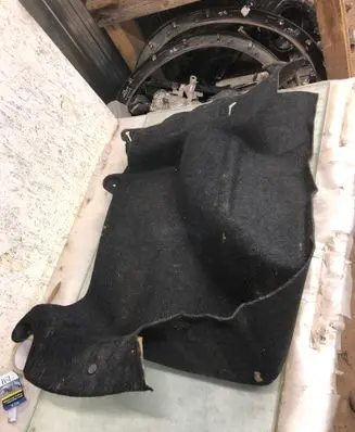 Nissan Qashqai J12 Trunk/boot side trim panel 