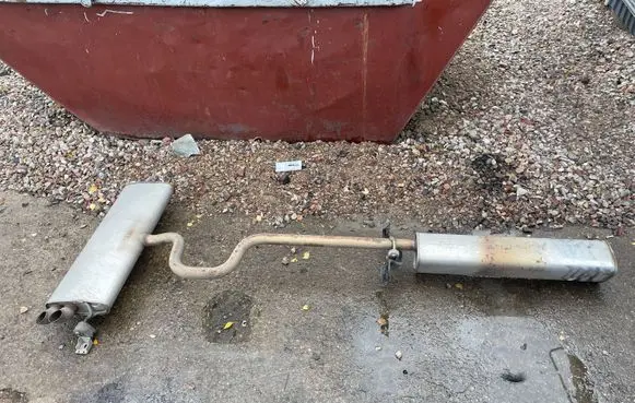 Seat Leon IV Muffler/silencer 5Q0120BN 5Q0118AL