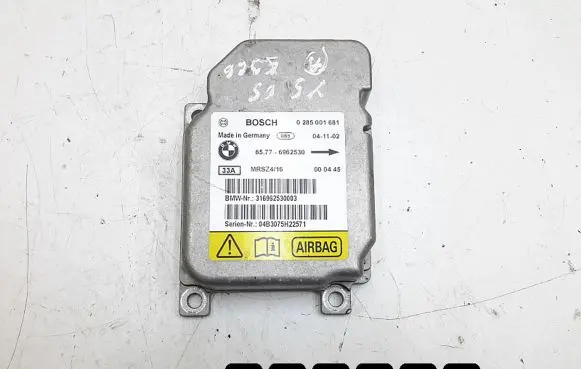 BMW X5 E53 Airbag control unit/module 0285001681 65776962530
