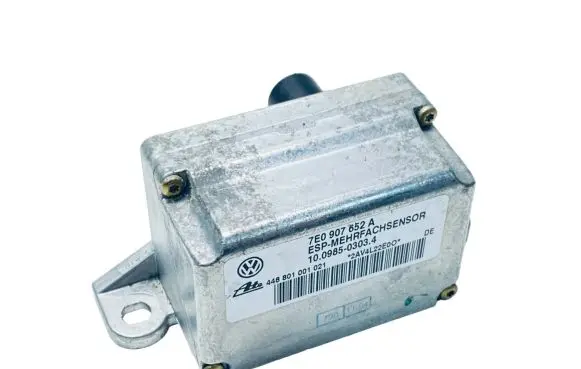 Volkswagen Touareg I ESP acceleration yaw rate sensor 7E0907652A