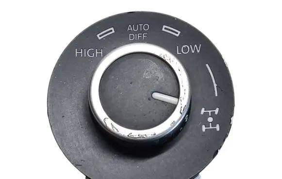 Volkswagen Touareg I Differential lock switch 7L6941435K 32210101