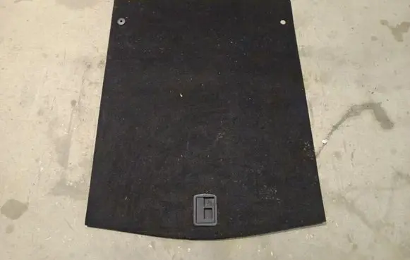 Audi A5 8T 8F Trunk/boot mat liner 8T0863463