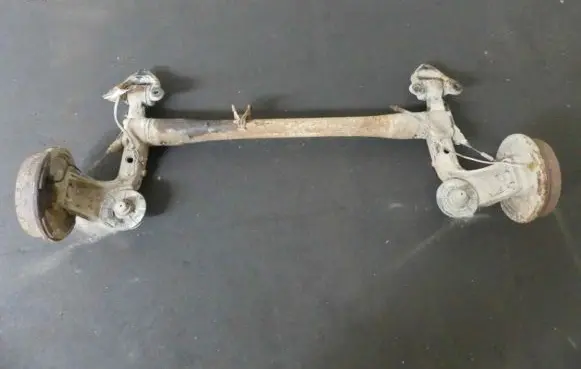 Rear axle beam