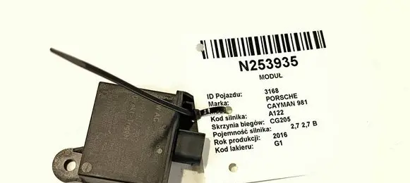 Porsche Cayman 981 Tire pressure sensor 7PP907283