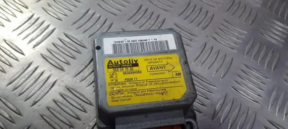 Peugeot 206 Airbag control unit/module 550541500 9636894080
