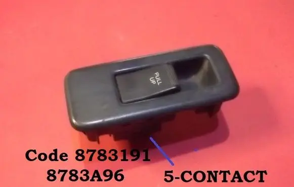 Mazda 626 Electric window control switch 8783191 8783A96