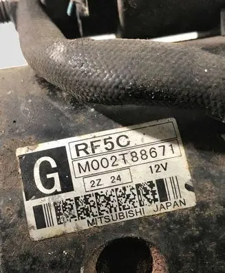 Mazda 6 Starter motor M002T88671 RF5G