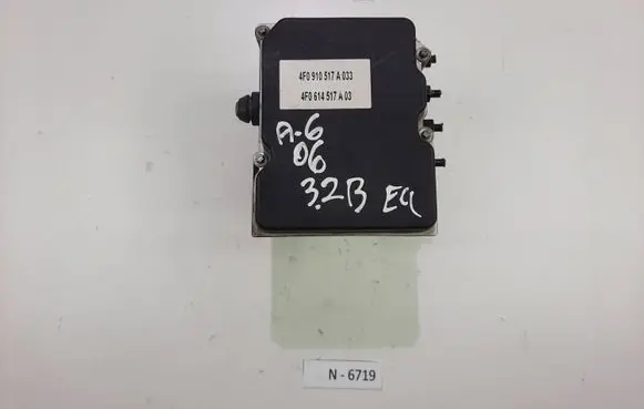 Audi A6 S6 C6 4F ABS Pump 4F0614517A 0265234111