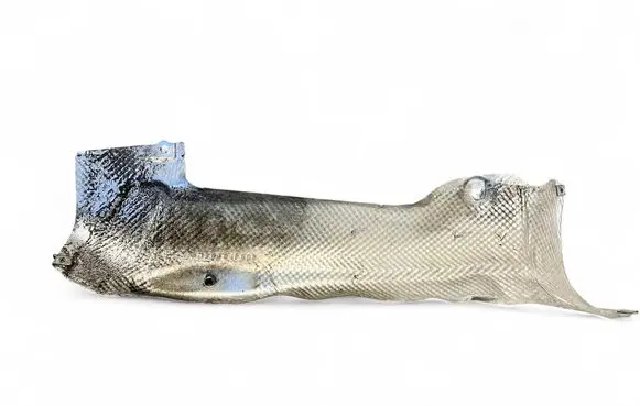 Mercedes-Benz CL C216 Exhaust heat shield 1300816005