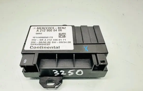 Mercedes-Benz GLK (X204) Fuel injection pump control unit/module A2129000406 5WK49694EBF A2124460171