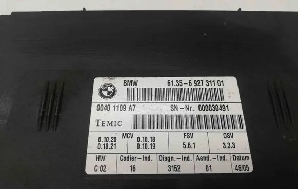 BMW 7 E65 E66 Other devices 6927311
