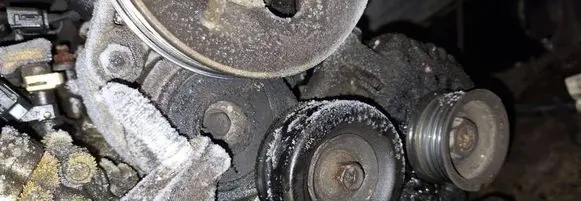 Honda FR-V Generator/alternator belt tensioner 