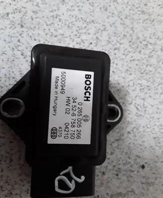 BMW 5 E60 E61 ESP acceleration yaw rate sensor 34526758750 6758750