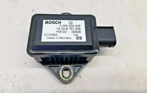 BMW 7 E65 E66 ESP acceleration yaw rate sensor 0265005249 nr2970