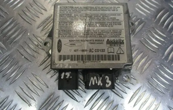 Ford Mondeo Mk III Airbag control unit/module 4S7T-14B056-AC