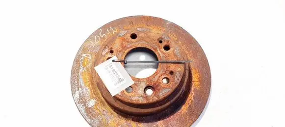 Honda Accord Rear brake disc neventiliuojamas