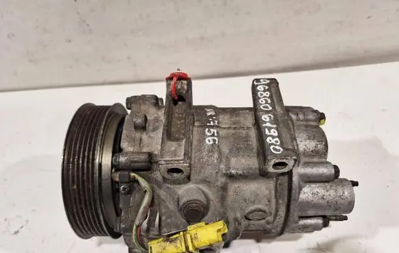 Peugeot Expert Air conditioning (A/C) compressor (pump) 9686061980