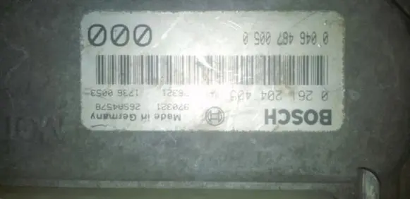 Fiat Bravo - Brava Engine control unit/module 0261204405 00464670050