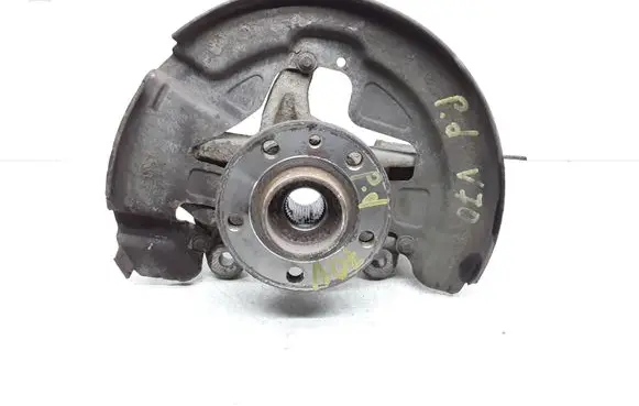 Front wheel hub spindle knuckle