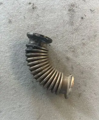 Renault Laguna II EGR valve line/pipe/hose