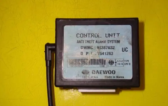 Chevrolet Rezzo Alarm control unit/module 96387632