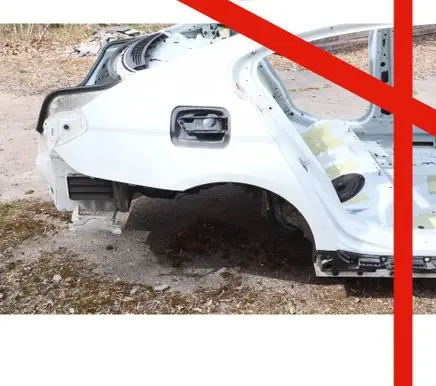 BMW M6 Rear quarter panel 7295238 41217295238