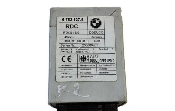 BMW X5 E53 Tire pressure sensor 6752127 053120100200