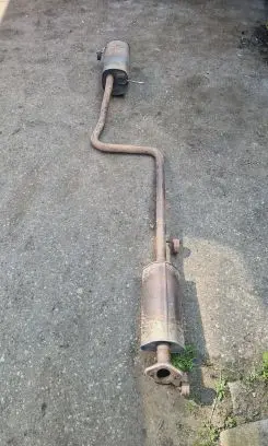 Ford B-MAX Muffler/silencer 0J87A231 E4078041