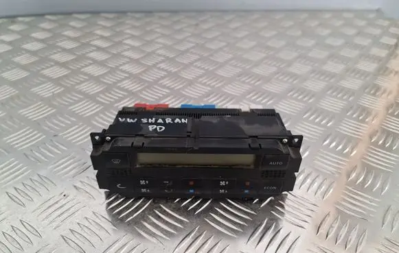 Volkswagen Sharan Air conditioning/heating control unit 7M7907040B