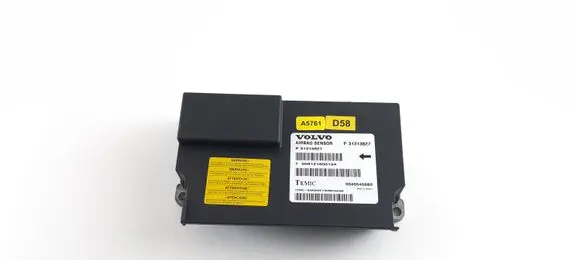 Volvo XC60 Airbag control unit/module 31313827 00405408B0 T009121600134