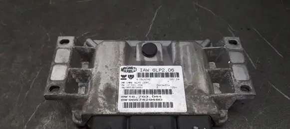 Peugeot 206+ Engine control unit/module ECU 9657429480