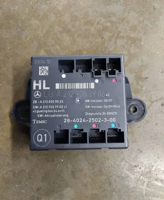 Mercedes-Benz E W212 Door control unit/module A2128208526 A2129029902 A2129003906