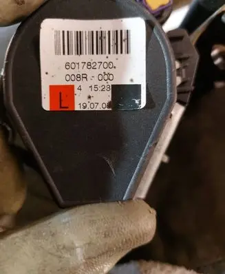 Audi A8 S8 D3 4E Front seatbelt 4E1857705 602037900B 20072005