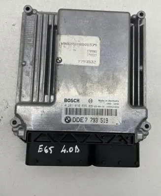 BMW 7 E65 E66 Engine control unit/module 7793519 1039S03253 0281010899
