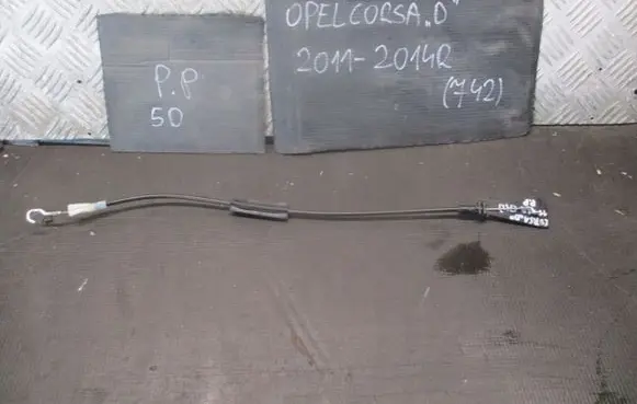 Opel Corsa C Engine bonnet/hood lock release cable 511697042