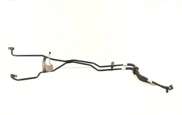 Volkswagen Touareg II Gearbox oil cooler pipe/hose 7P0317801D 7P0253047A
