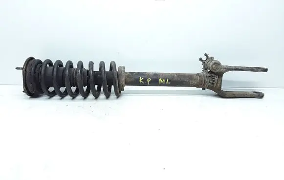 Front shock absorber with coil spring