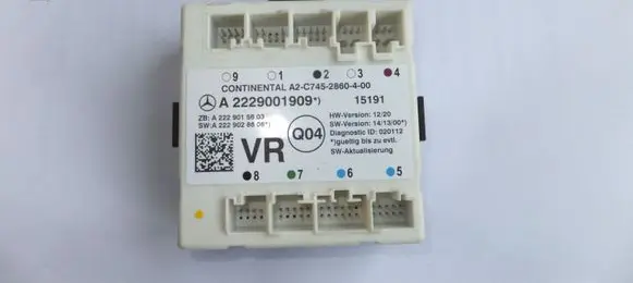 Mercedes-Benz C W205 Door control unit/module A2229001909 2229001909