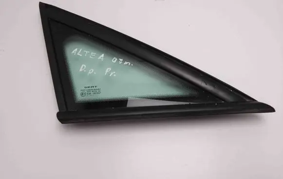 Seat Altea XL Front door vent window glass four-door DOT27M23100AS2 43R001057