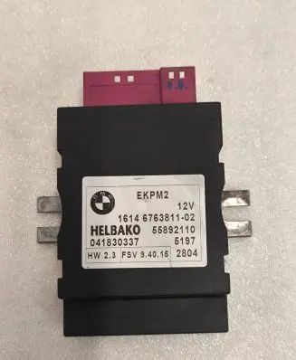 BMW 5 E60 E61 Fuel injection pump control unit/module 6763811 55892110 041830337