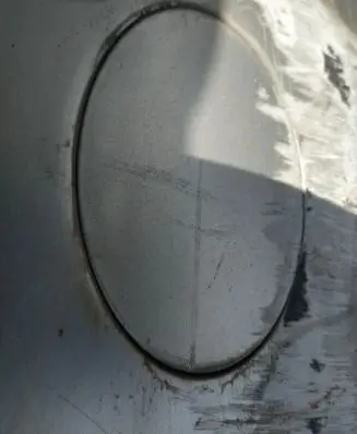 Rear bumper row hook cap/cover