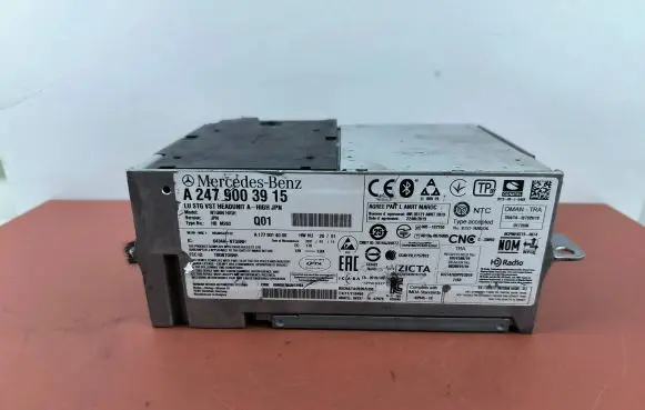 Navigation unit CD/DVD player