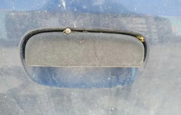 Opel Agila A Front door exterior handle